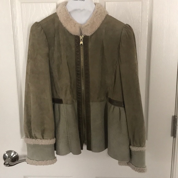 RED Valentino Jackets & Blazers - RED VALENTINO sheep skin jacket